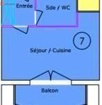 Studio 23m² Orléans centre - Étage 2, DPE C - Photo 6