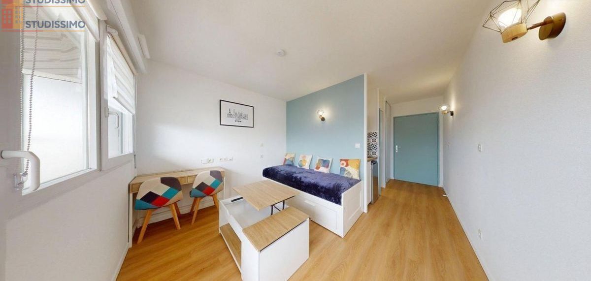 Studio meublé 18m² Bron - Étage élevé, lumineux - Photo 10