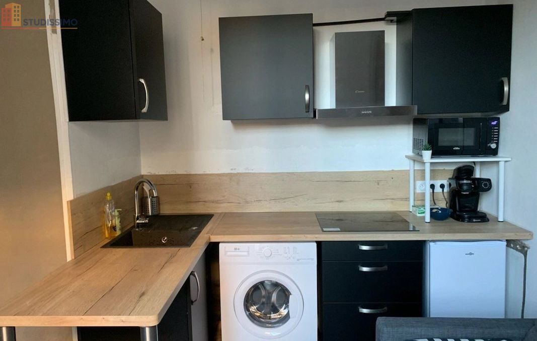 Studio meublé 15m² Rouen centre - Meublé, 1er étage - Photo 4