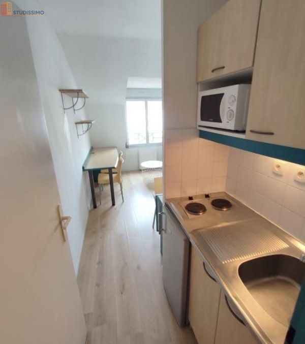 Studio meublé 18m² Lyon 3e - Lumineux, 7e étage - Photo 3