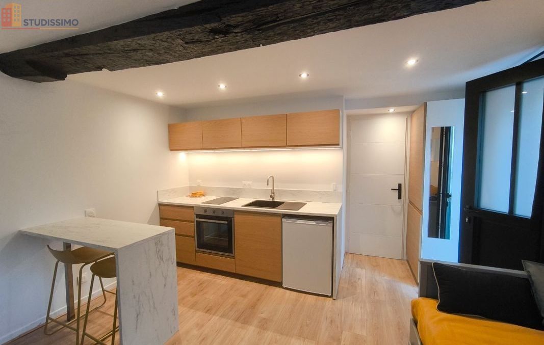 Studio meublé 19m² Rouen 76000 - Meublé, proche commodités - Photo 4
