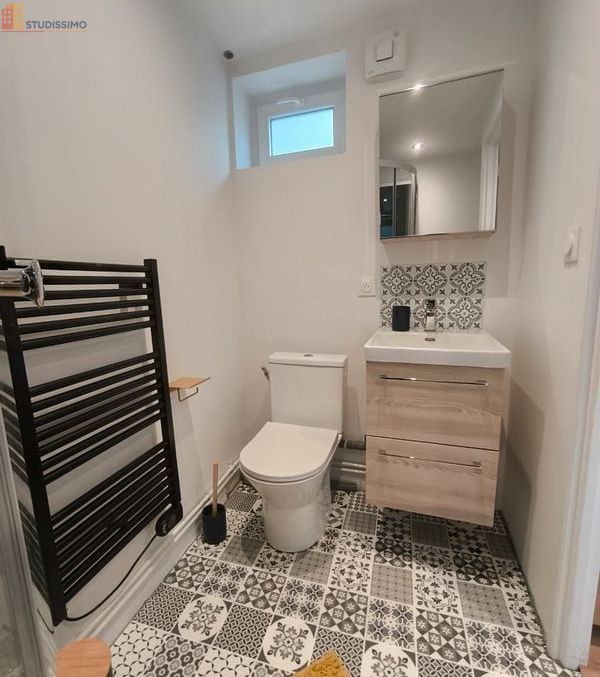 Studio meublé 19m² Rouen 76000 - Meublé, proche commodités - Photo 1