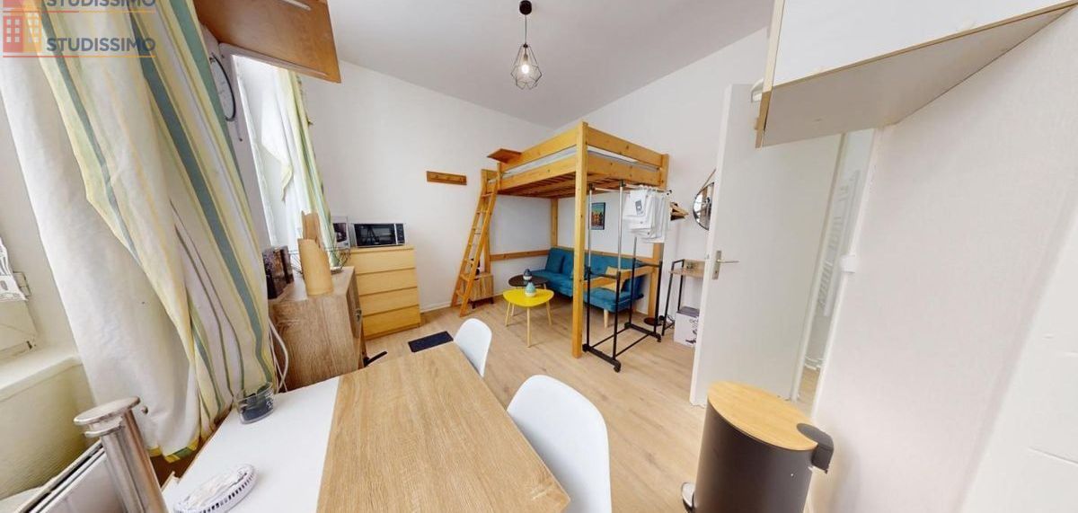Studio meublé 15m² Lyon 7e - Meublé, DPE C - Photo 2
