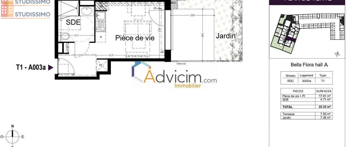 Studio 24m² La Chapelle-Saint-Mesmin - DPE B, lumineux - Photo 8