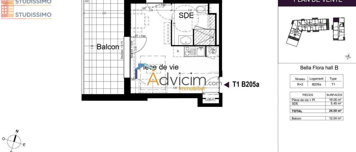 Studio 24m² La Chapelle-Saint-Mesmin - DPE B, lumineux - Photo 4