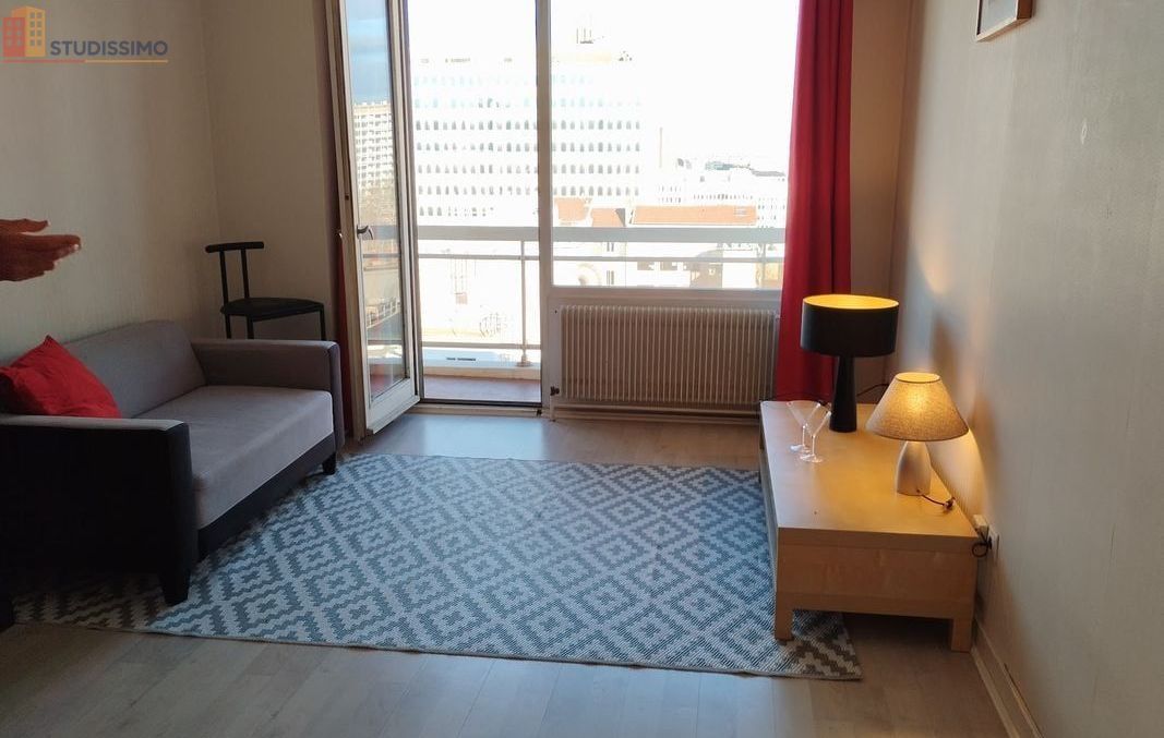 Studio 36m² Lyon 3e Part-Dieu - Meublé, balcon - Photo 2