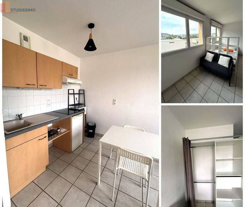 Studio meublé 31m² Canteleu - Meublé, DPE D - Photo 2