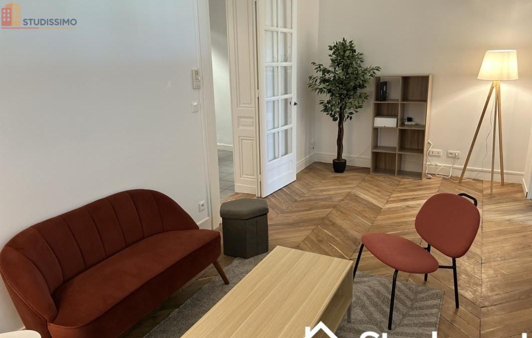 Studio meublé 12m² Lyon 5e - Meublé, DPE A - Photo 1