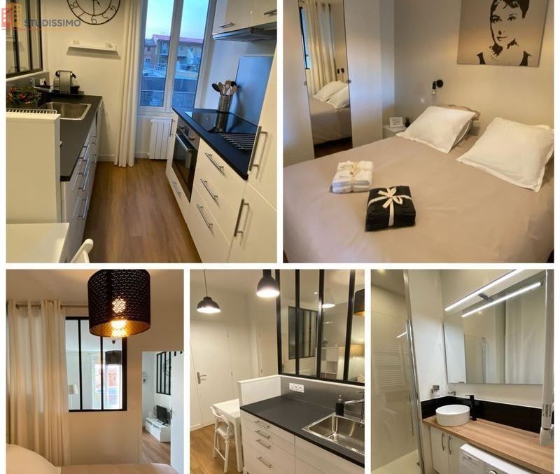 Studio meublé 34m² Villeurbanne - Rénové, meublé - Photo 1