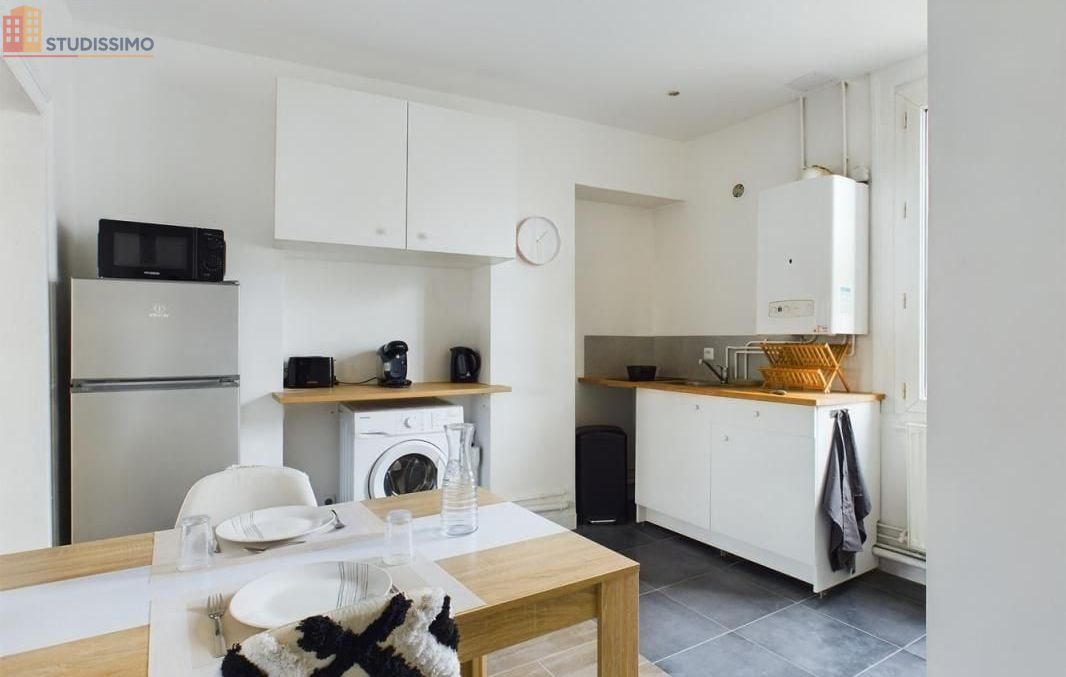 Studio meublé 30m² Le Havre 76600 - Meublé, DPE D - Photo 3
