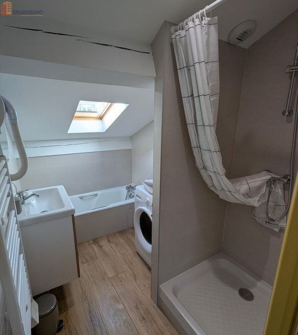 Studio 28m² Villeurbanne - Meublé, traversant et lumineux - Photo 1