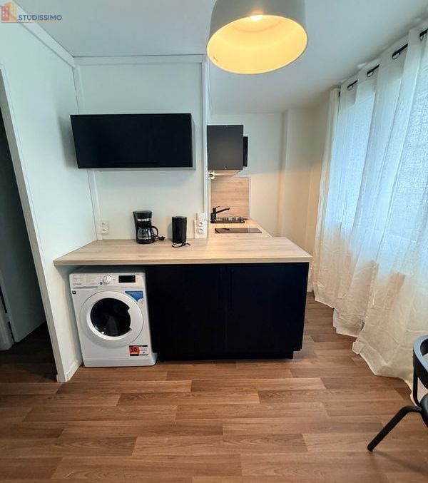 Studio meublé 25m² Bihorel 76420 - Meublé, DPE D - Photo 7