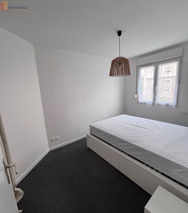 Studio meublé 31m² Villeurbanne - Refait à neuf, garage - Photo 2