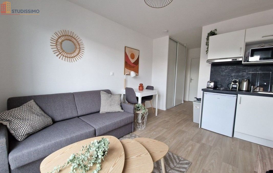 Studio meublé 17m² Maromme - Meublé, DPE C - Photo 2