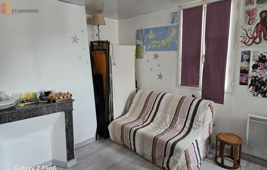Studio meublé 26m² Rouen 76000 - Rive droite, proche transports - Photo 2