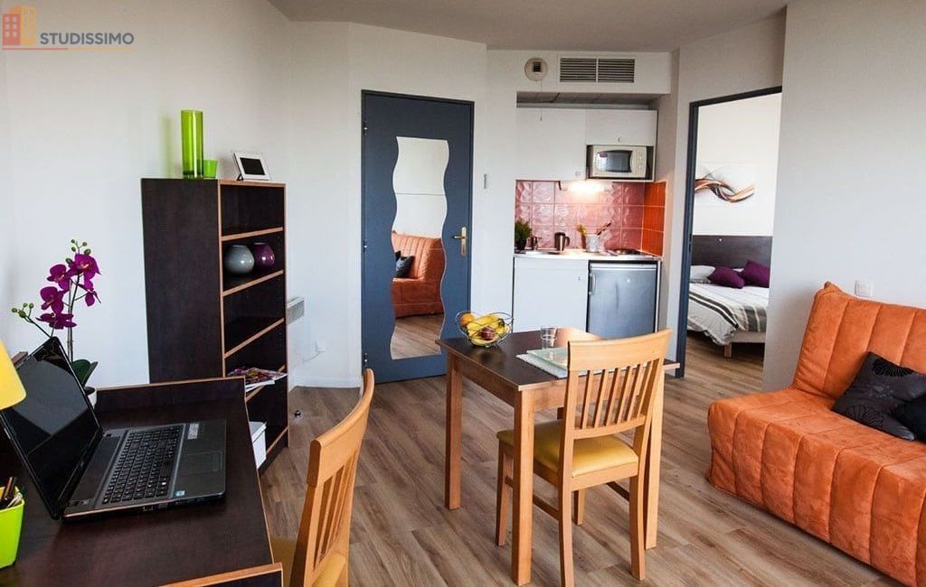 Studio meublé 20m² Lyon 8e - Résidence sécurisée - Photo 4