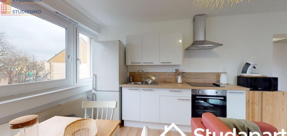 Studio meublé 12m² Rouen 76100 - Meublé, DPE A - Photo 5