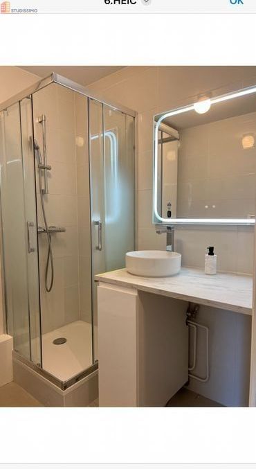 Studio meublé 27m² Lyon 3e Part-Dieu - Entièrement rénové - Photo 5