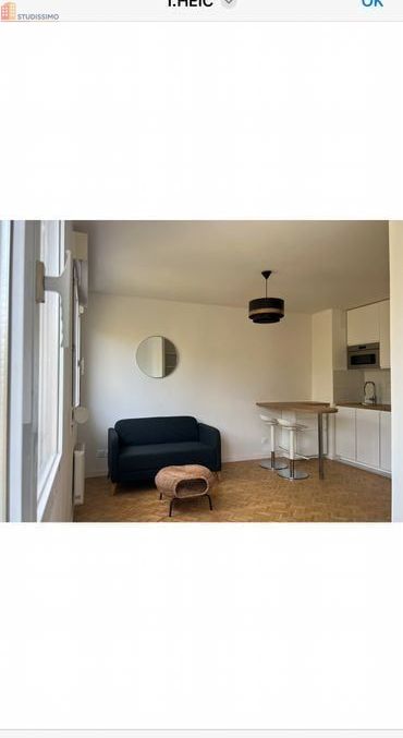 Studio meublé 27m² Lyon 3e Part-Dieu - Entièrement rénové - Photo 1