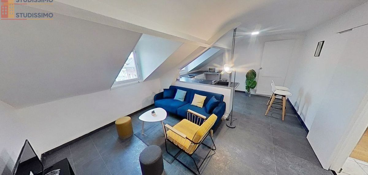 Studio 26m² Le Havre - Meublé, 3e étage - Photo 31