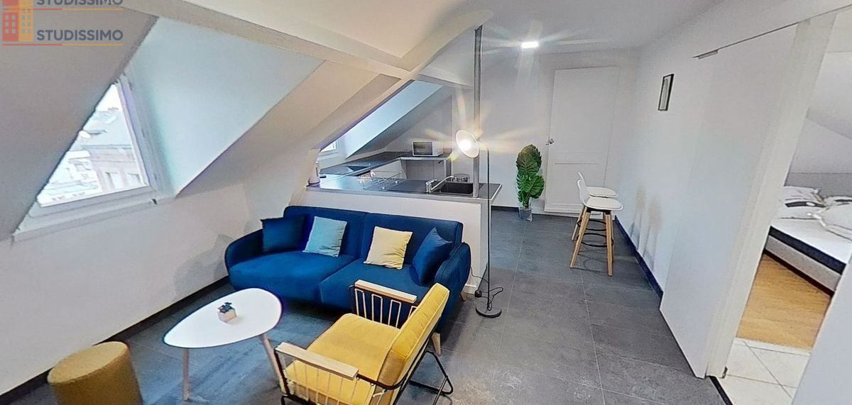 Studio 26m² Le Havre - Meublé, 3e étage - Photo 19
