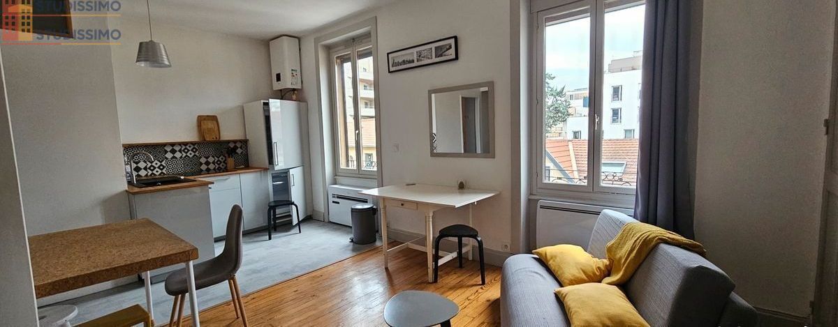Studio meublé 34m² Villeurbanne - Proche La Doua - Photo 2