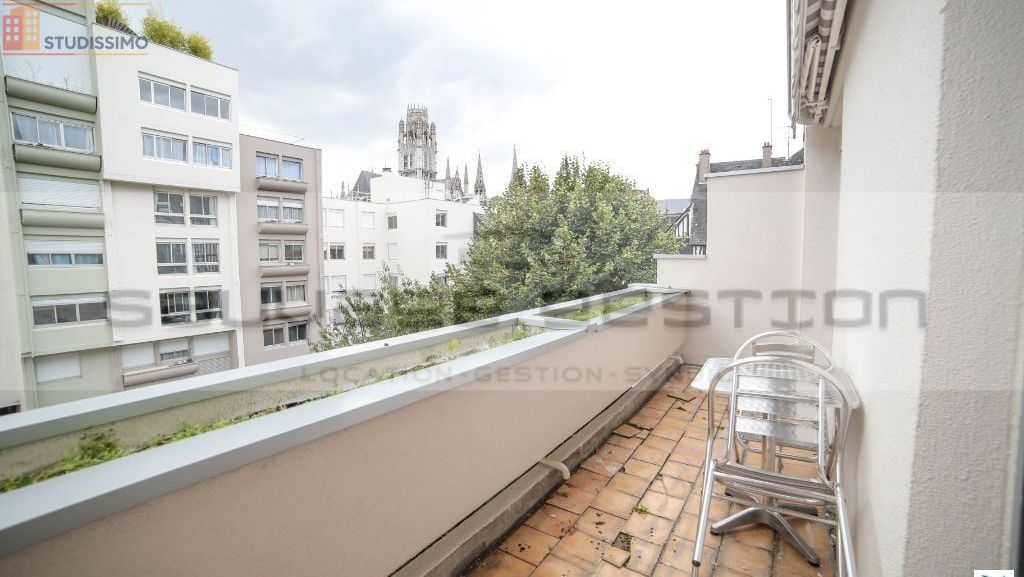 Studio meublé 28m² Rouen 76000 - Meublé, 3e étage - Photo 2