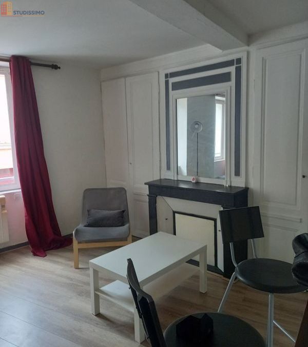 Studio meublé 26m² Rouen centre - Proche gare, lumineux - Photo 2