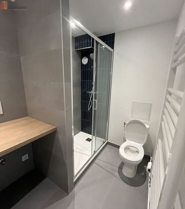 Studio 23m² Lyon 3e - Étage 2/5, DPE D - Photo 2