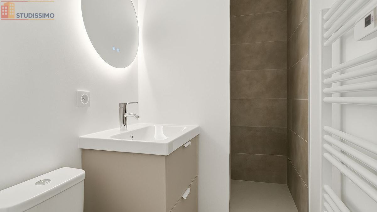 Studio meublé 21m² Villeurbanne 69100 - Meublé, 4e étage - Photo 1
