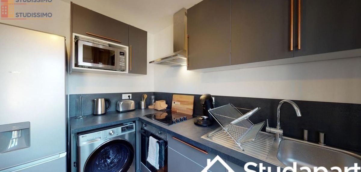 Studio meublé 11m² Rouen 76100 - Meublé, DPE A - Photo 4