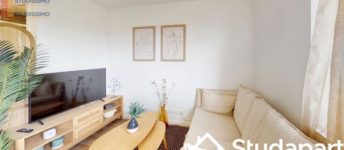 Studio 11m² Rouen - Meublé, DPE A - Photo 2