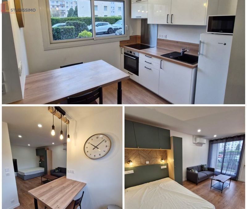Studio meublé 28m² Saint-Priest 69800 - Meublé, courte durée - Photo 1