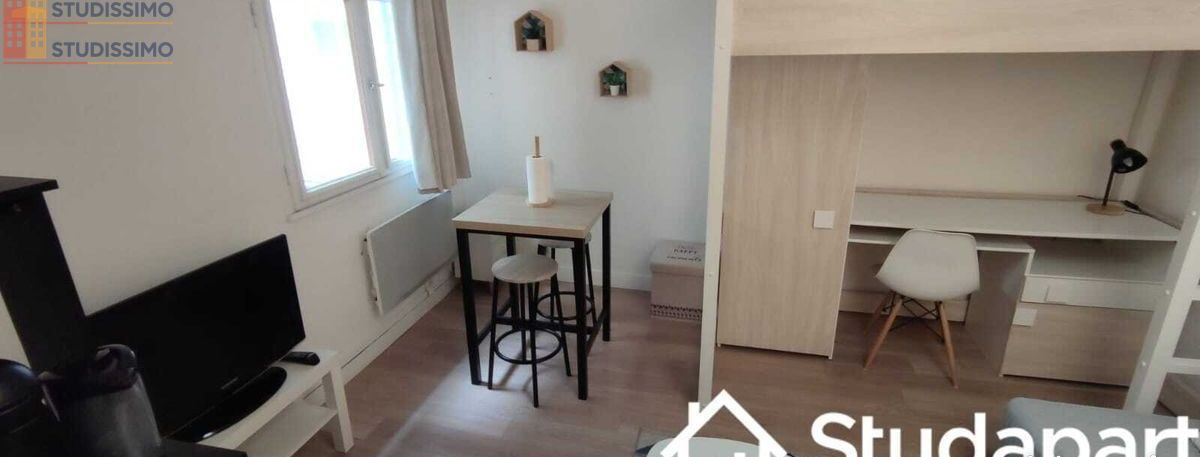 Studio meublé 17m² Rouen - Meublé, DPE D - Photo 3