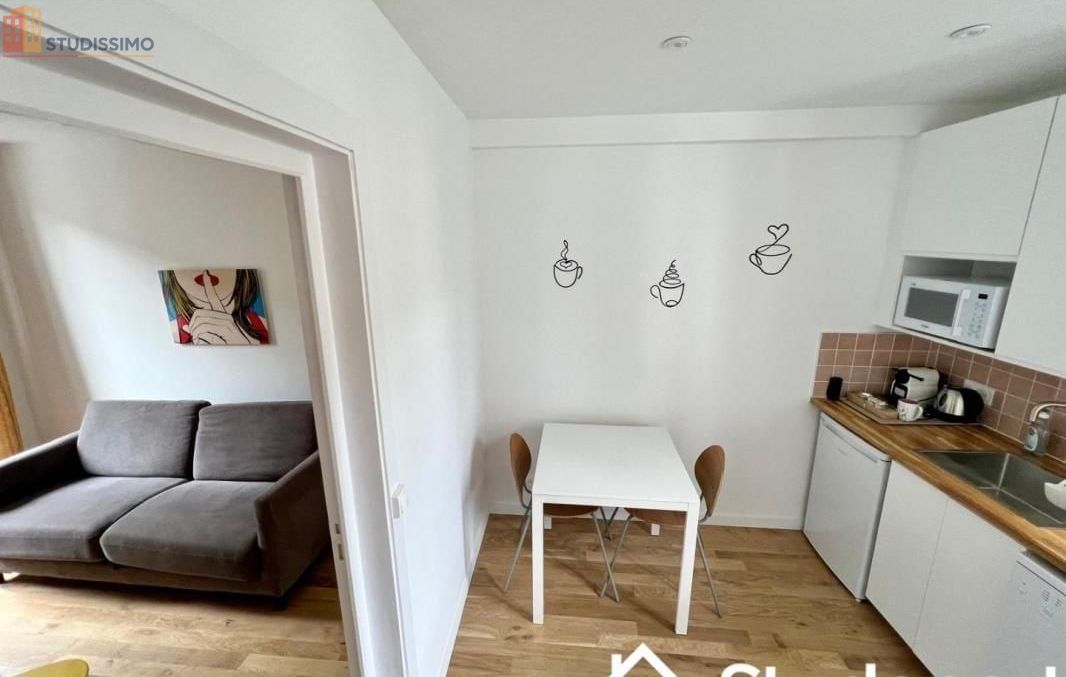 Studio meublé 18m² Rouen 76000 - Meublé, DPE C - Photo 2