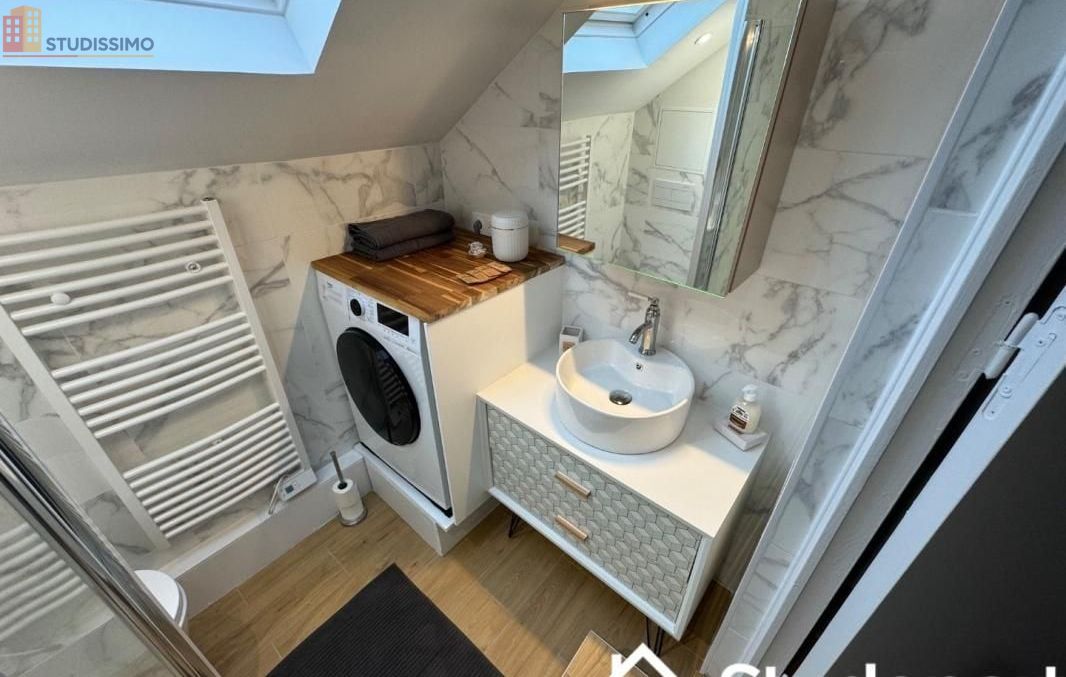 Studio 20m² Rouen 76000 - Meublé, DPE C - Photo 2