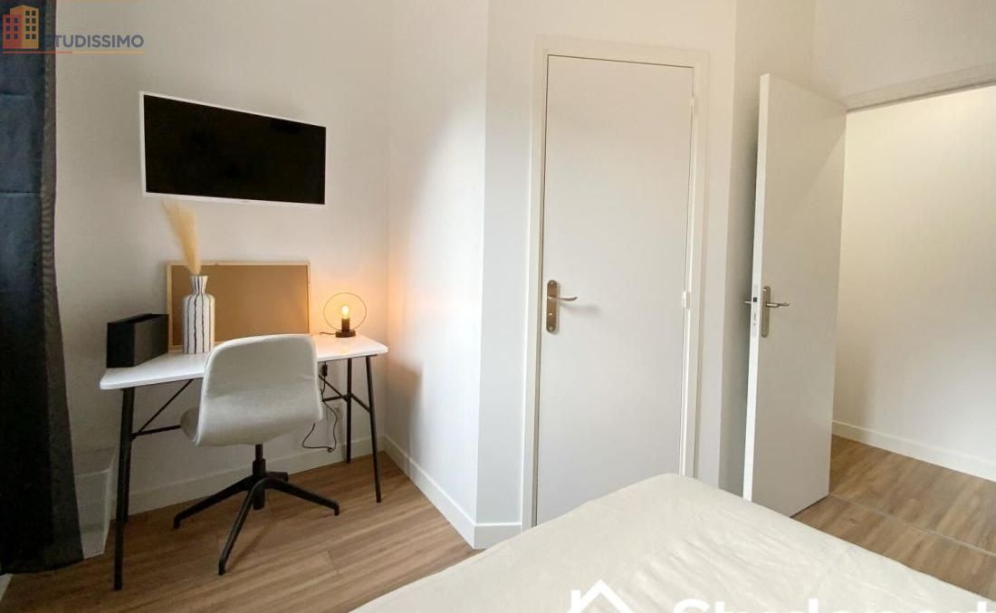 Studio meublé 11m² Rouen 76100 - Meublé, DPE A - Photo 1