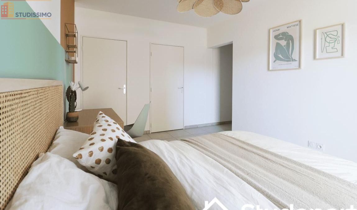 Studio meublé 9m² Villeurbanne - Meublé, DPE A - Photo 3