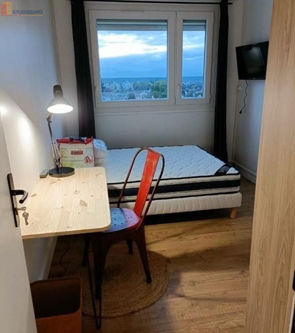 Studio meublé 12m² Saint-Étienne-du-Rouvray - Étage élevé, meublé - Photo 1