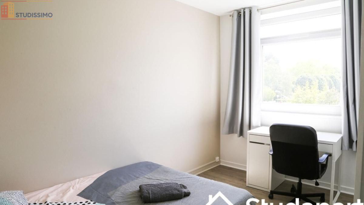 Studio 12m² Mont-Saint-Aignan - Meublé, 2e étage - Photo 1