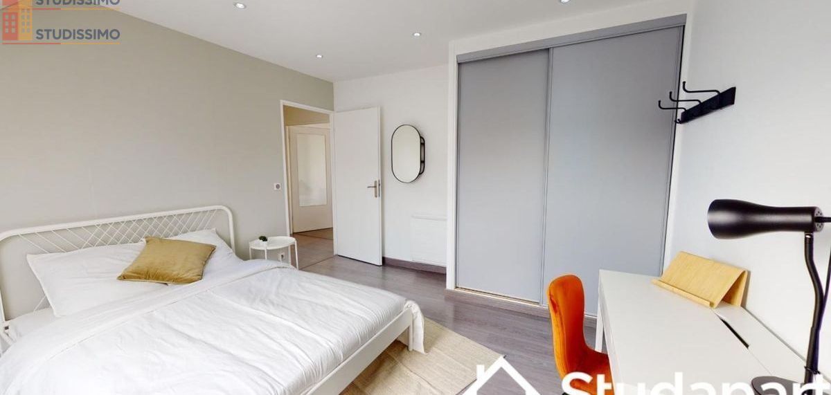 Studio meublé 10m² Rouen 76100 - Calme, 5e étage - Photo 2
