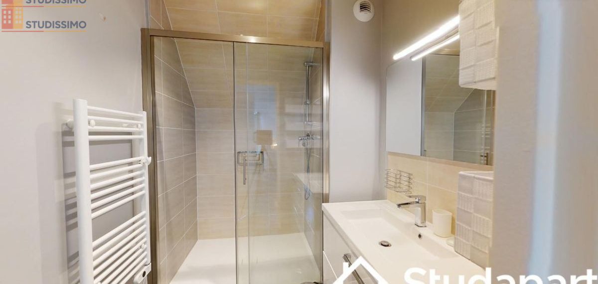 Studio meublé 10m² Rouen 76100 - Calme, 5e étage - Photo 1
