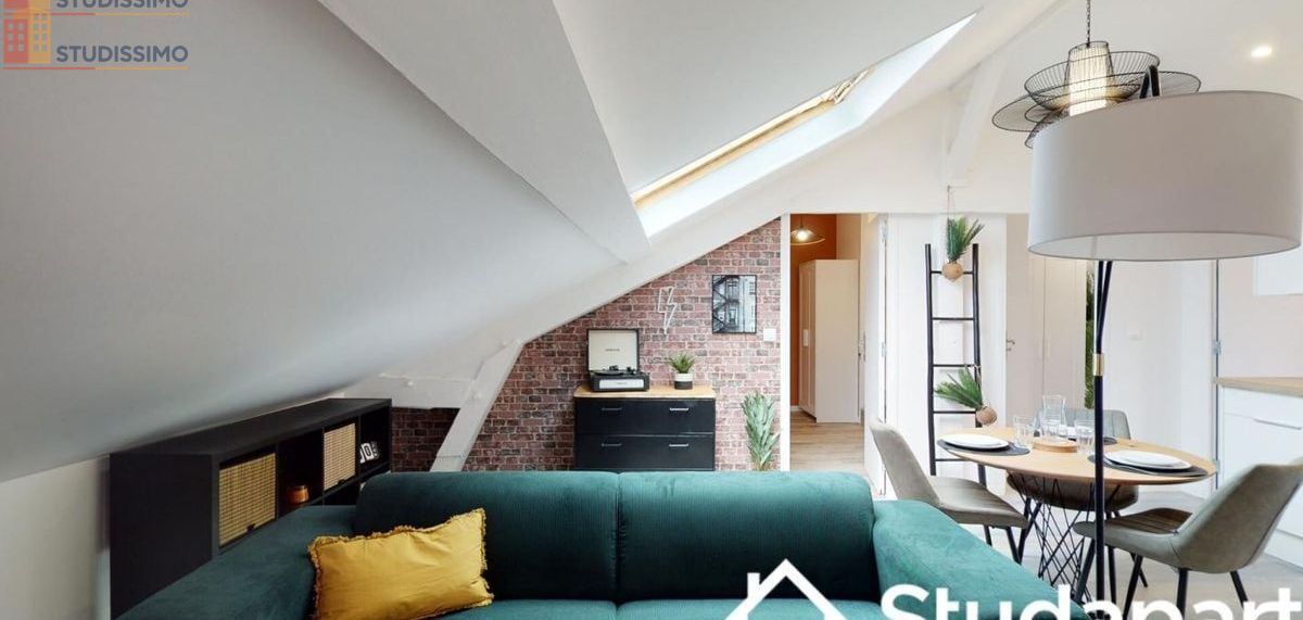 Studio meublé 11m² Le Havre 76600 - Meublé, DPE A - Photo 3