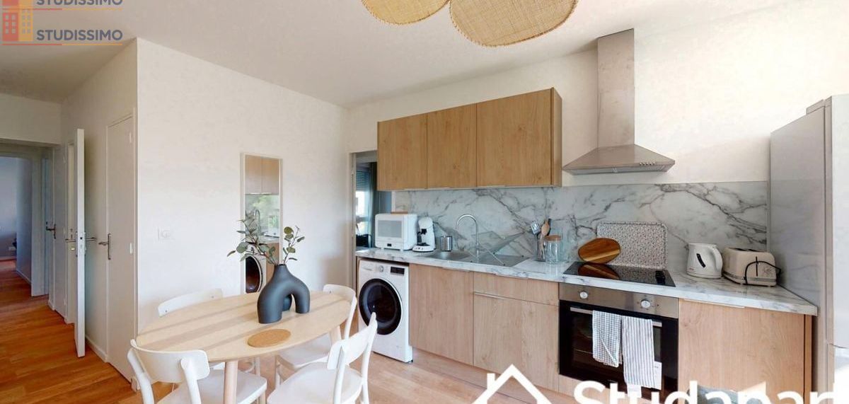 Studio meublé 13m² Rouen 76100 - Meublé, DPE A - Photo 7