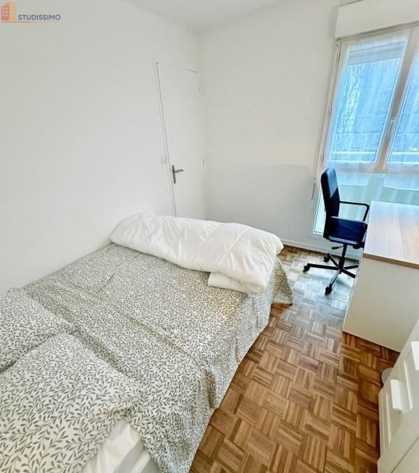 Studio meublé 12m² Mont-Saint-Aignan - Meublé, 3e étage - Photo 1