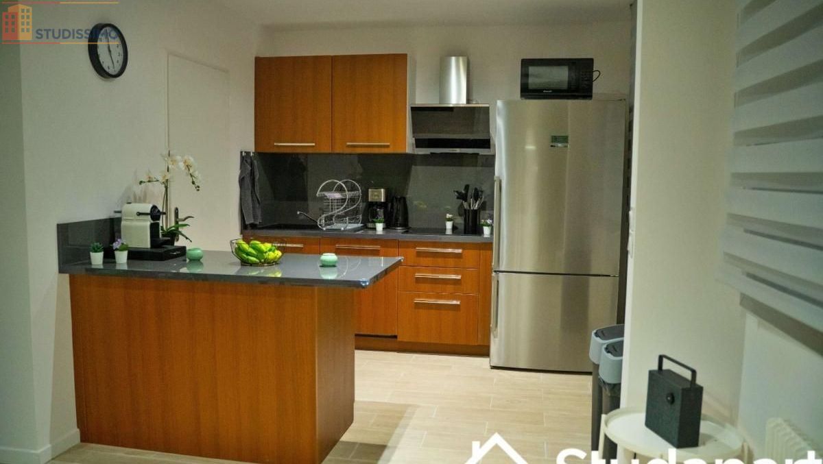 Studio 11m² Villeurbanne - Meublé, lumineux - Photo 1