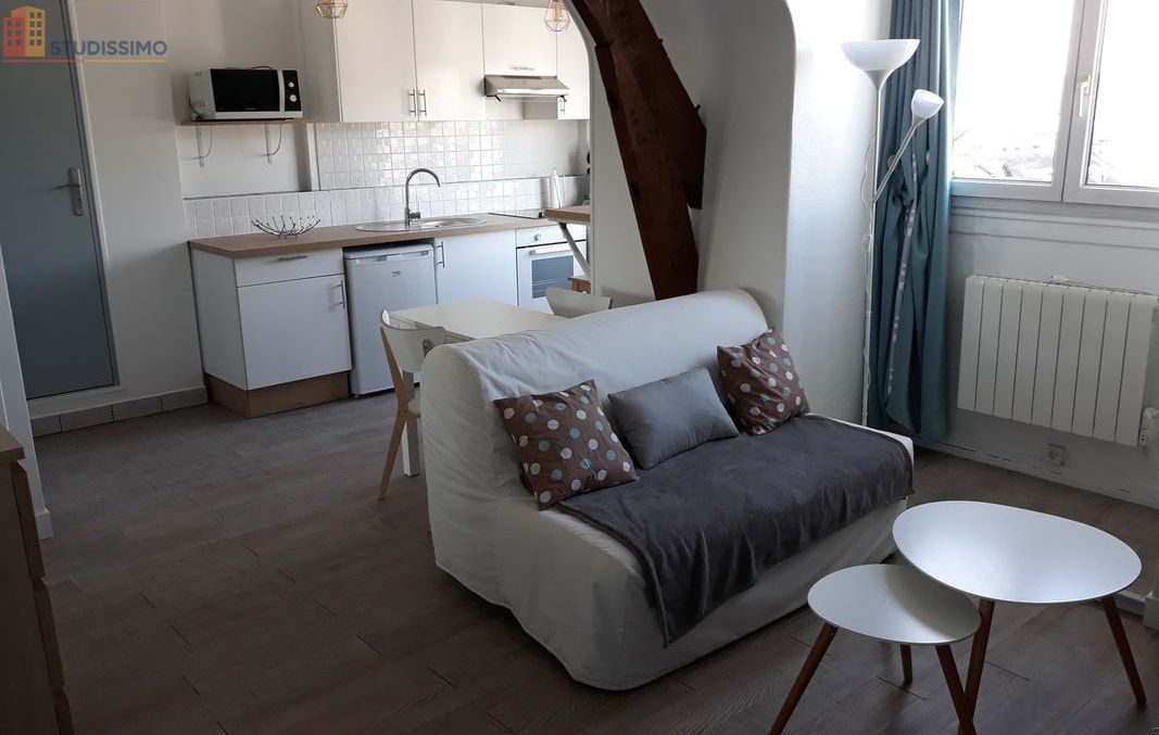 Studio meublé 25m² Rouen 76000 - Lumineux, dernier étage - Photo 5