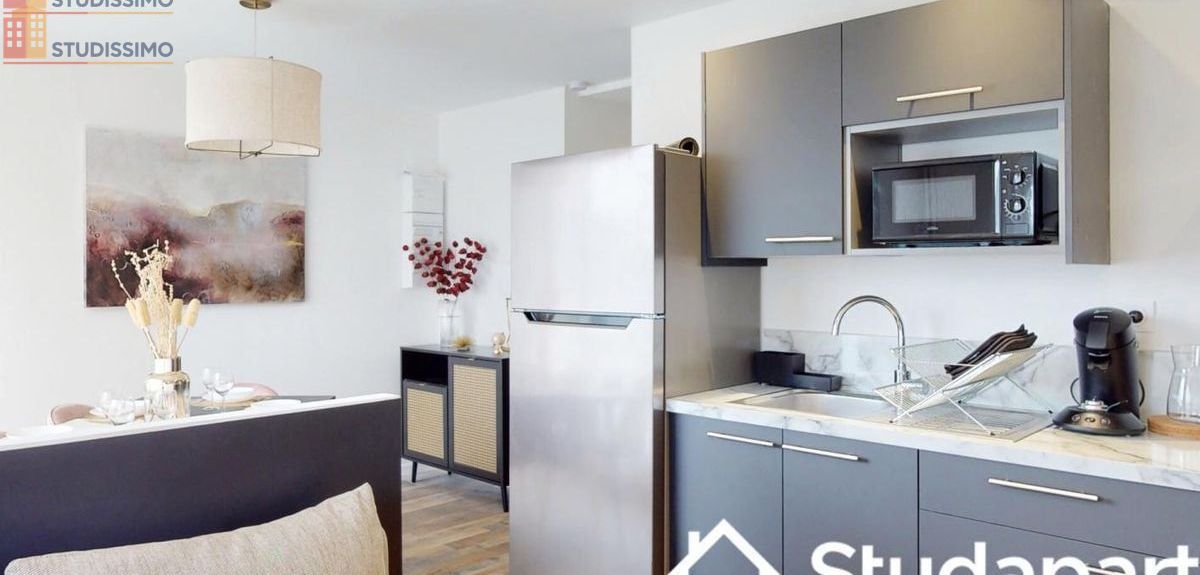 Studio meublé 12m² Rouen 76000 - Meublé, DPE A - Photo 3