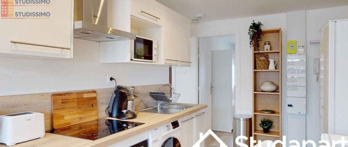 Studio meublé 11m² Rouen 76000 - DPE A - Photo 3