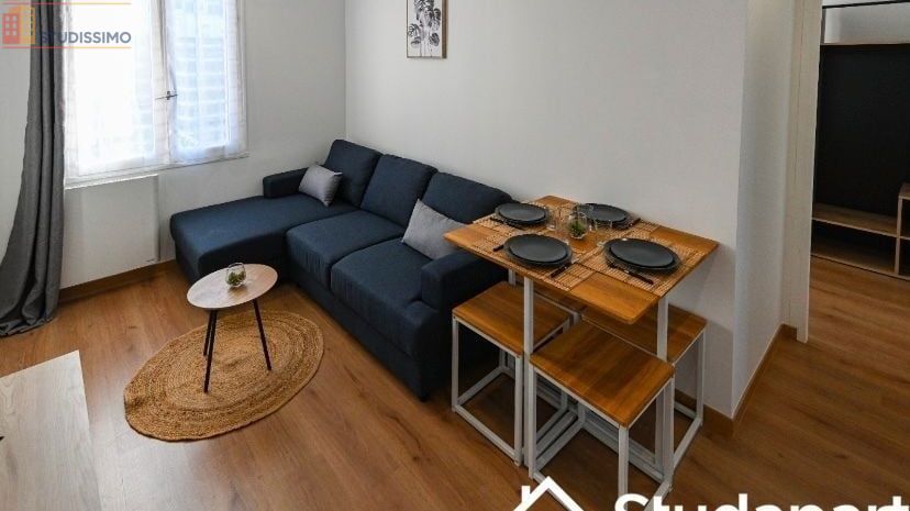 Studio meublé 12m² Le Havre 76600 - Meublé, DPE A - Photo 5